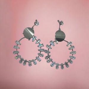Aura Elegant Hoops for Women and Girls.